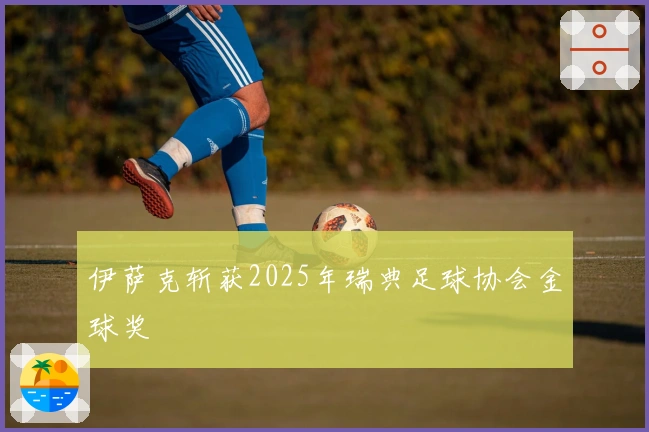 伊萨克斩获2025年瑞典足球协会金球奖